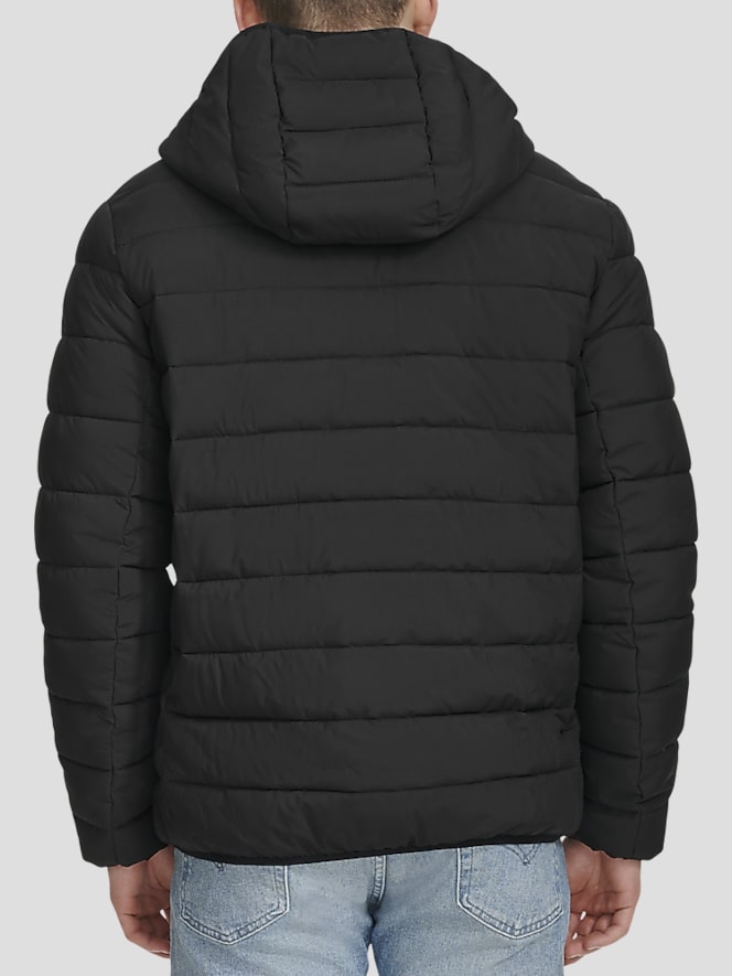 Vnihaq Mens Lightweight Down Jackets No Hood Zipper Warm