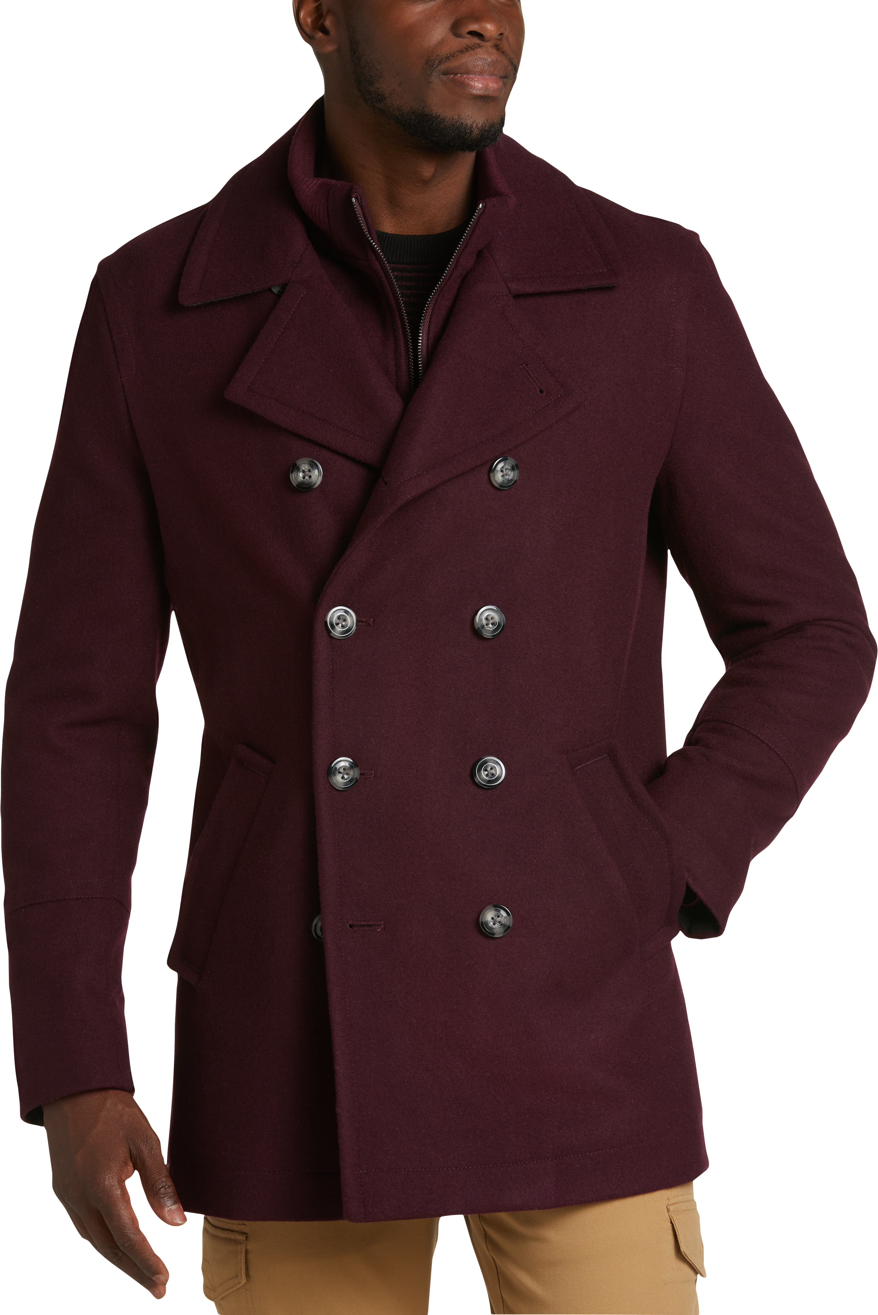 EGARA WOOL PEACOAT