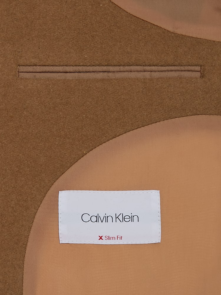 Calvin Klein Slim Fit Dress Topcoat All Sale Men s Wearhouse