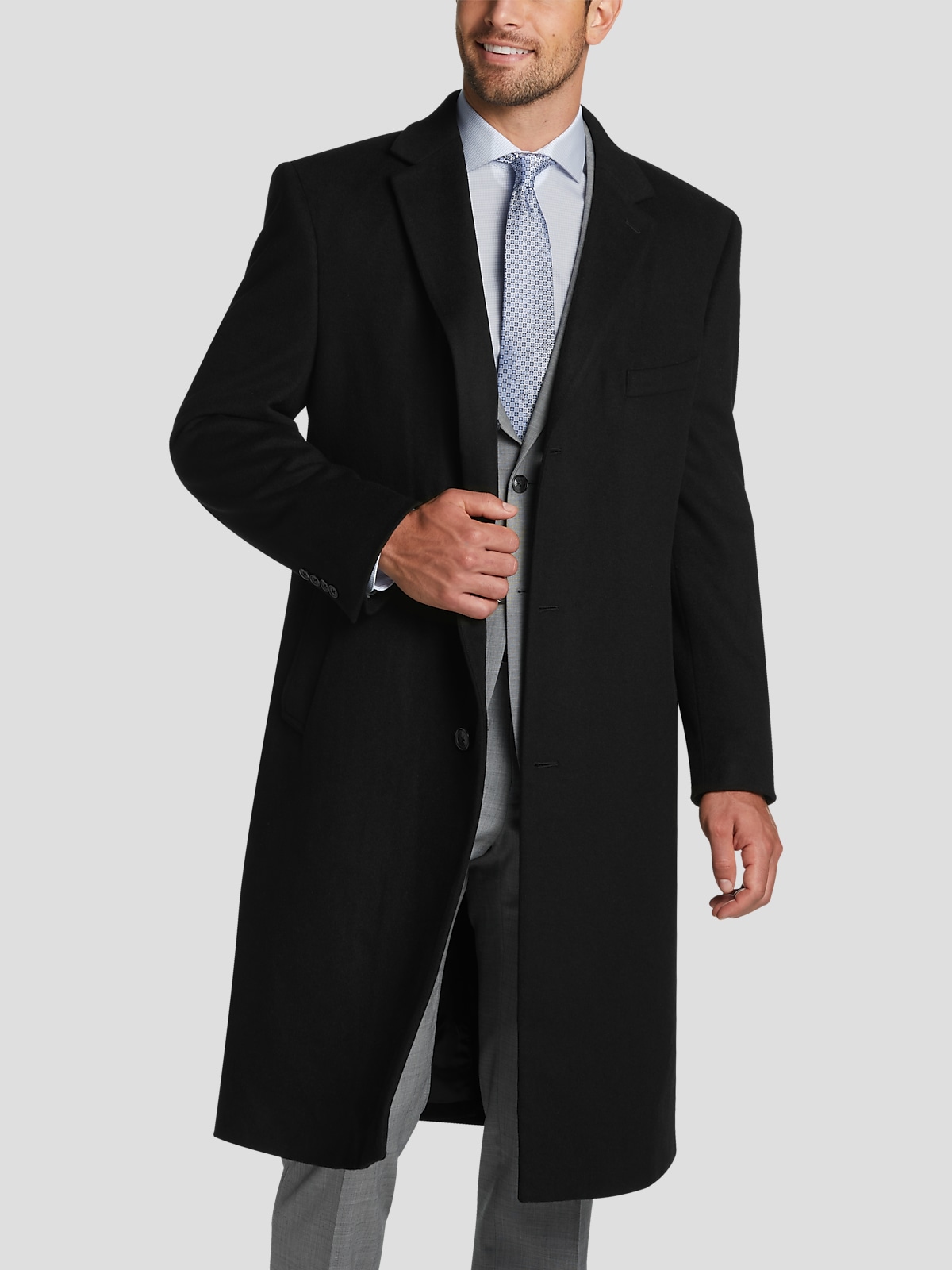 Men's wearhouse topcoats on sale