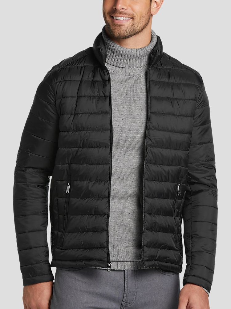 Awearness kenneth cole navy hotsell modern fit casual coat