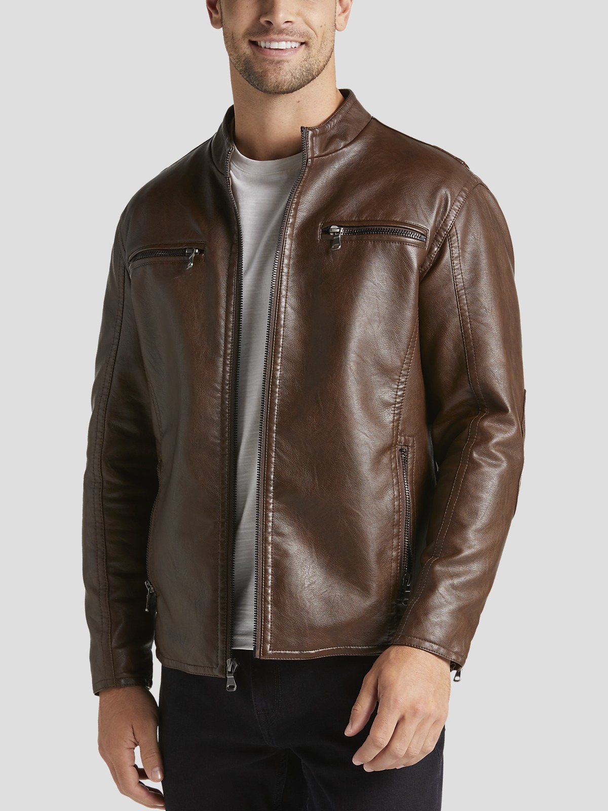 Awearness Cole Modern Fit Faux Leather Jacket Best Sellers