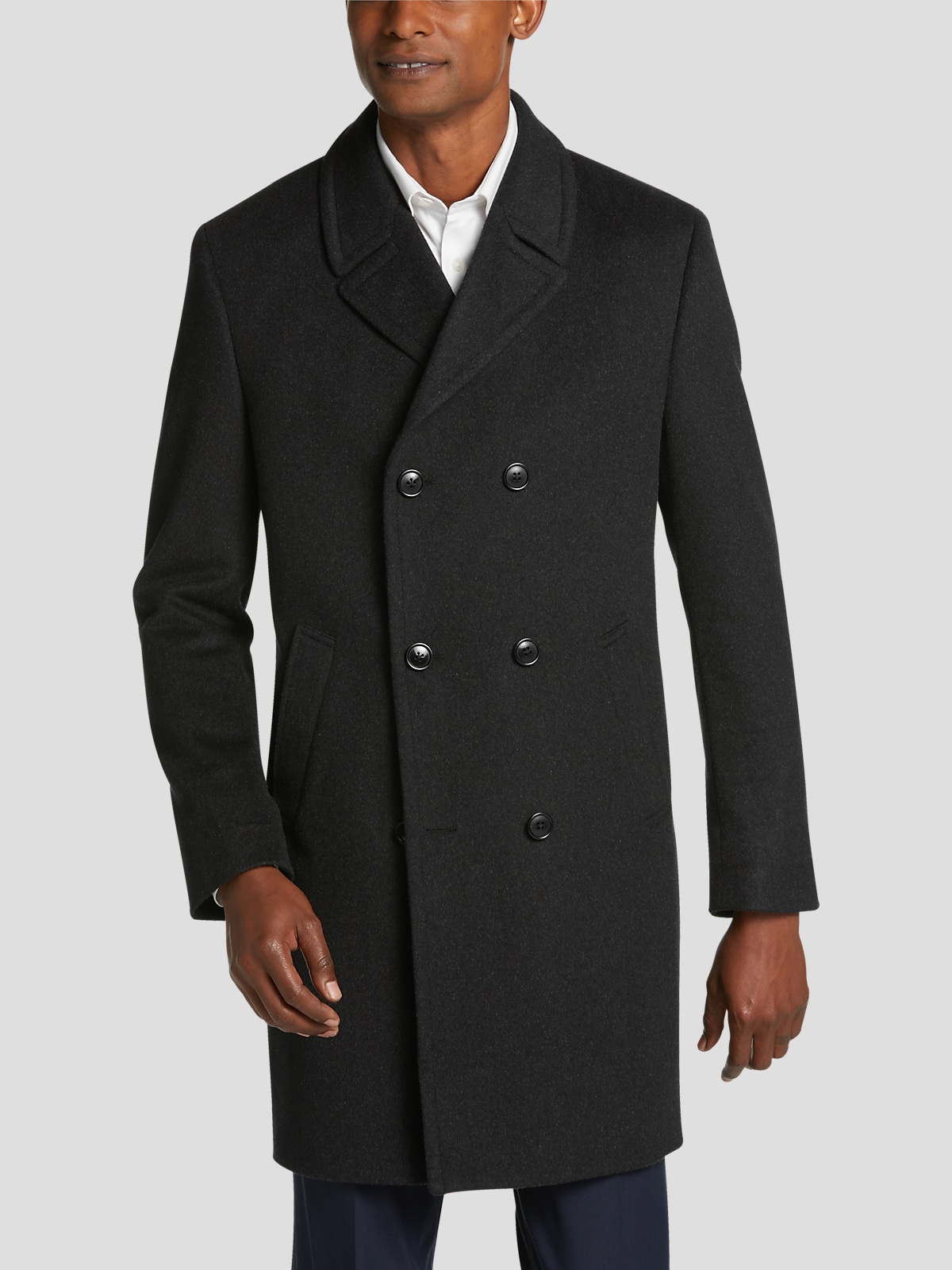 DOUBLE BREASTED TAILORED COAT - Men - Ready-to-Wear