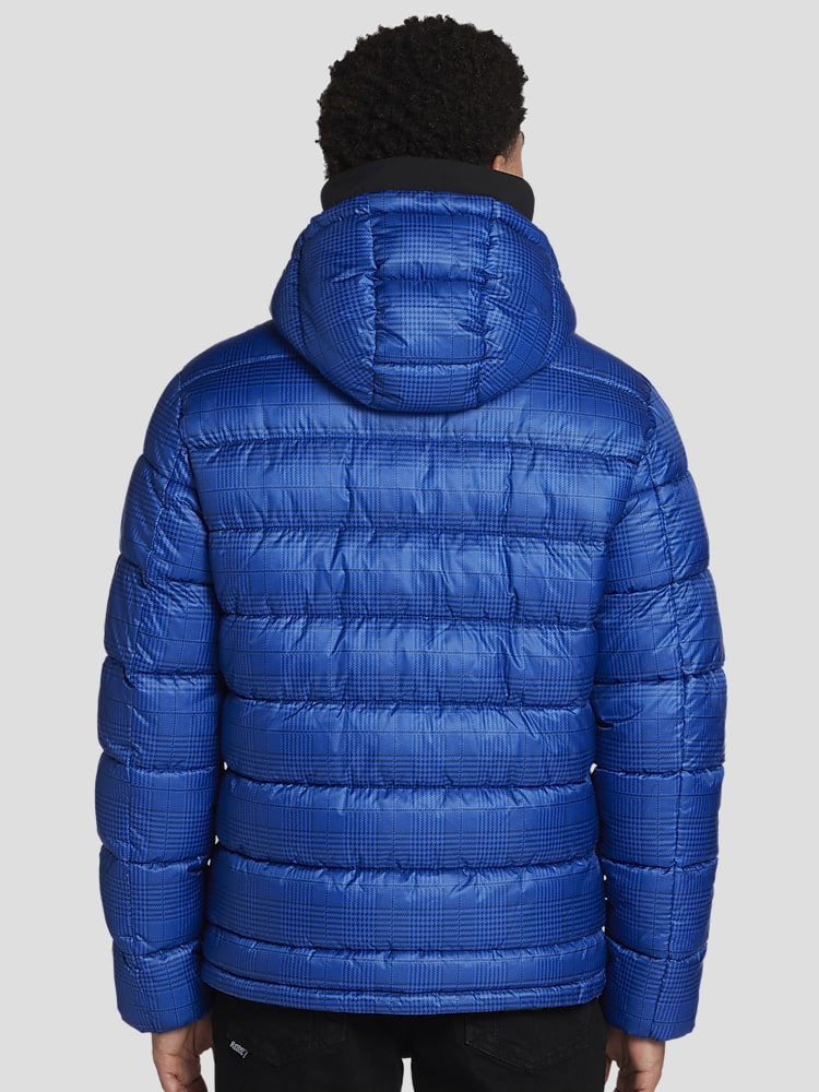 Awearness Kenneth Cole Modern Fit Reversible Hooded Insulated Puffer Jacket Casual Jackets Men s Wearhouse