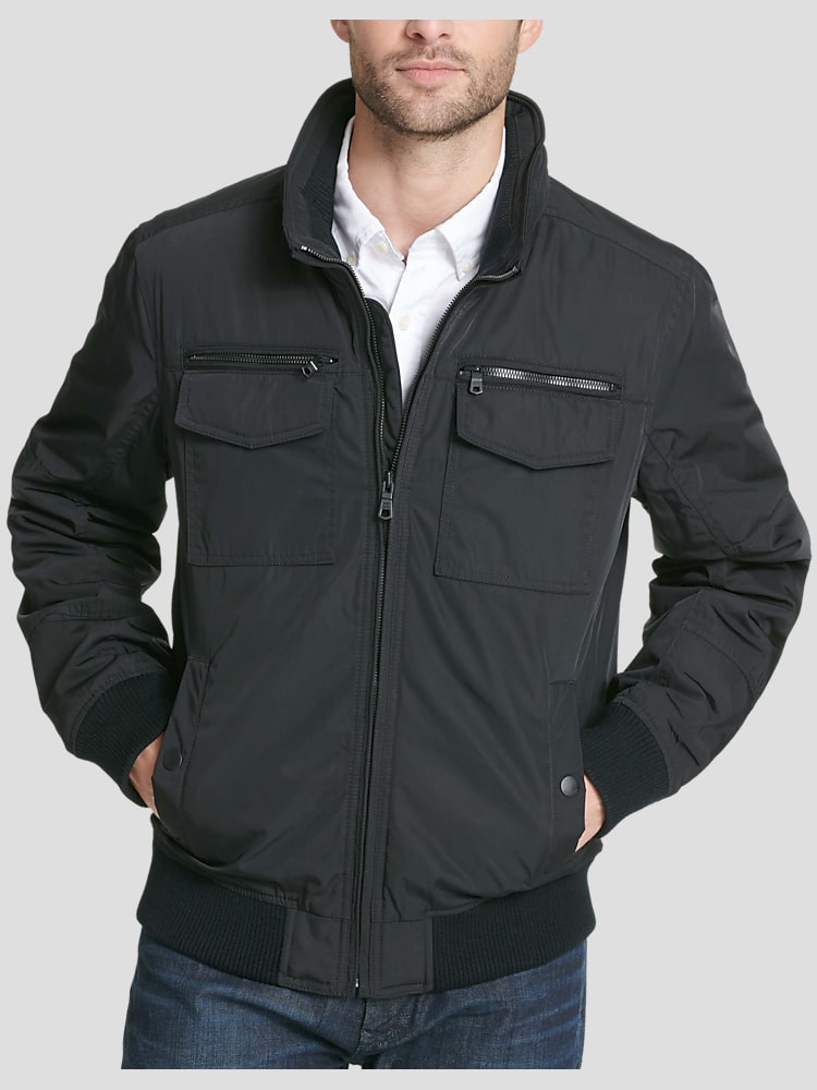 Tommy Hilfiger Modern Fit Performance Bomber Casual Jackets Men s Wearhouse