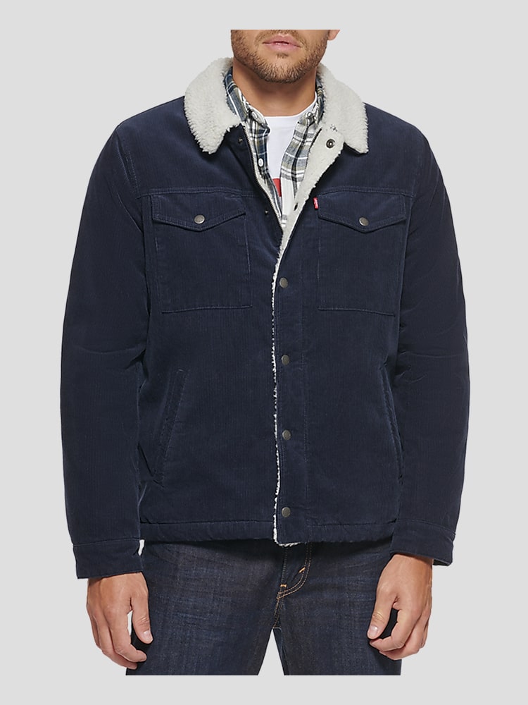 Mens levi's corduroy jacket outlet