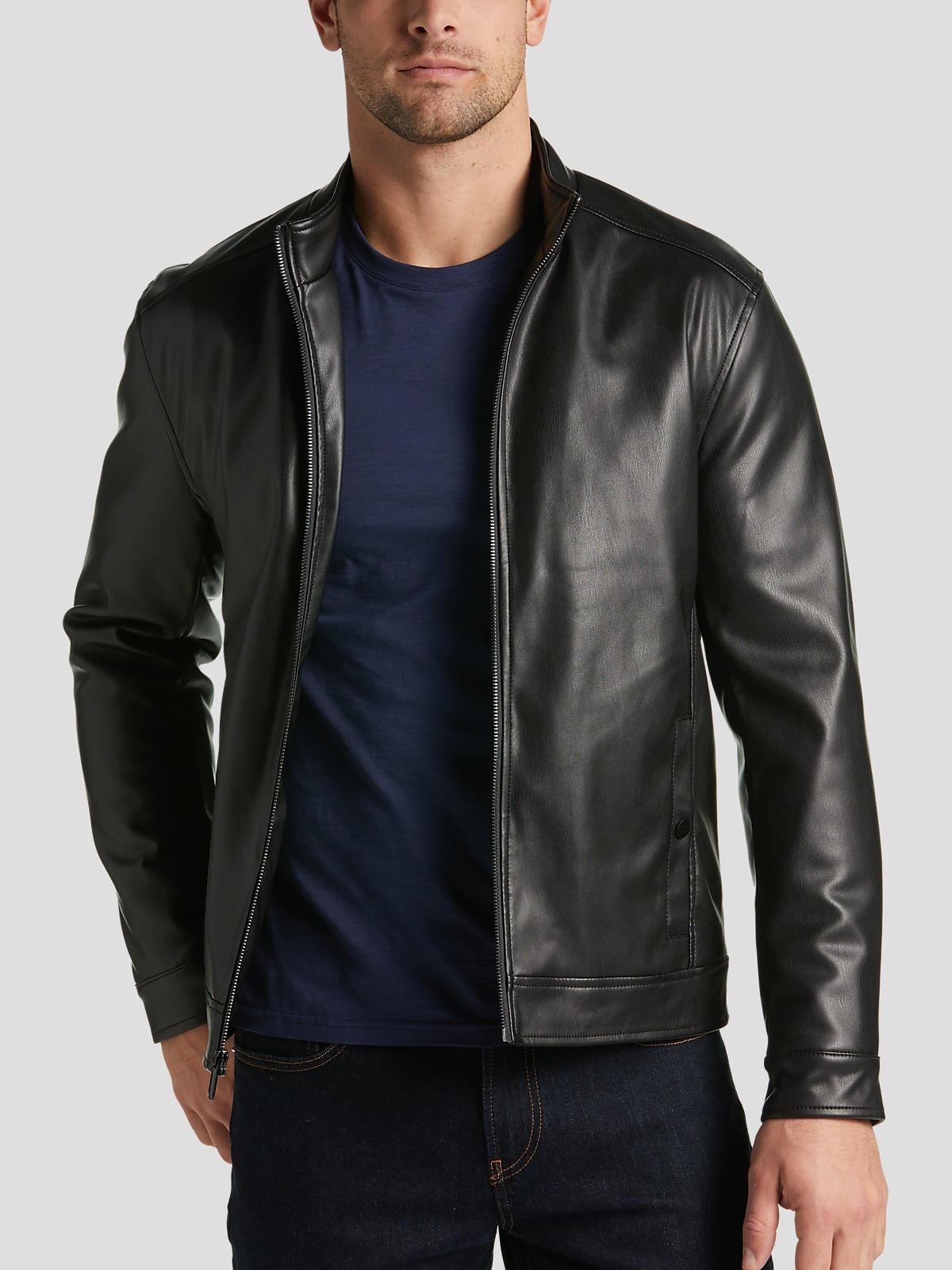 Michael Strahan Modern Fit Bomber Jacket | All Clearance $39.99| Men's ...