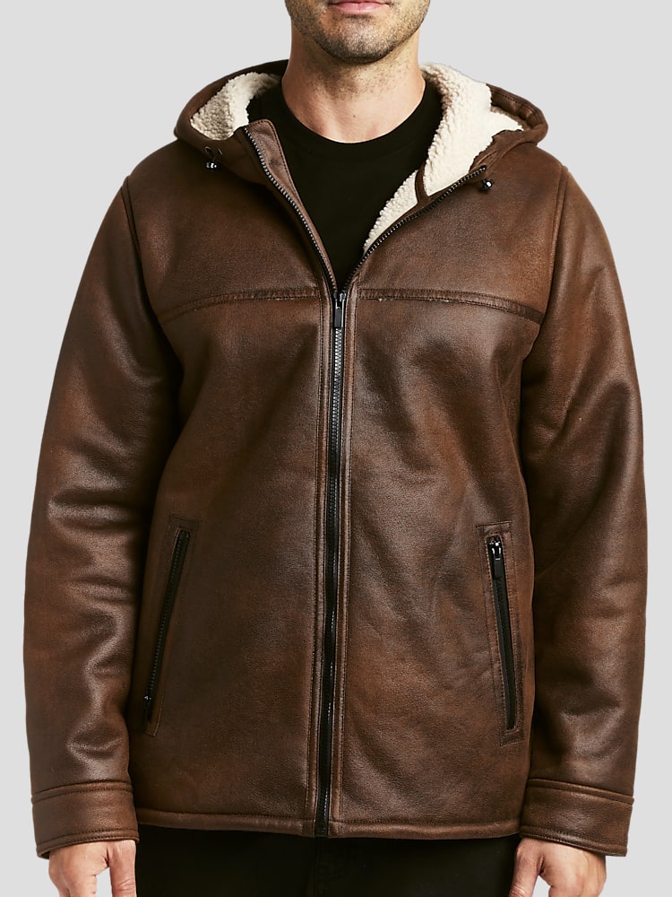 Hooded jacket sale best sale