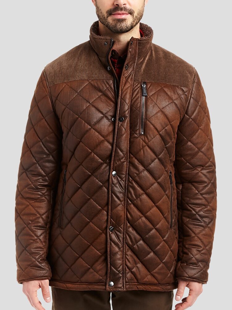 Men's wearhouse 2025 leather jackets