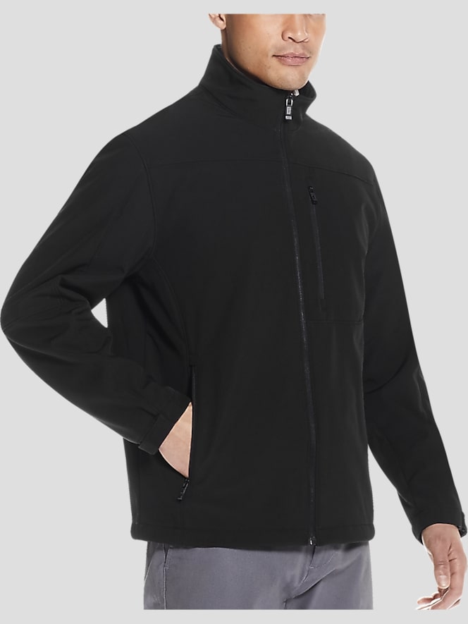 Weatherproof Modern Fit Wind-Resistant Soft Shell Jacket