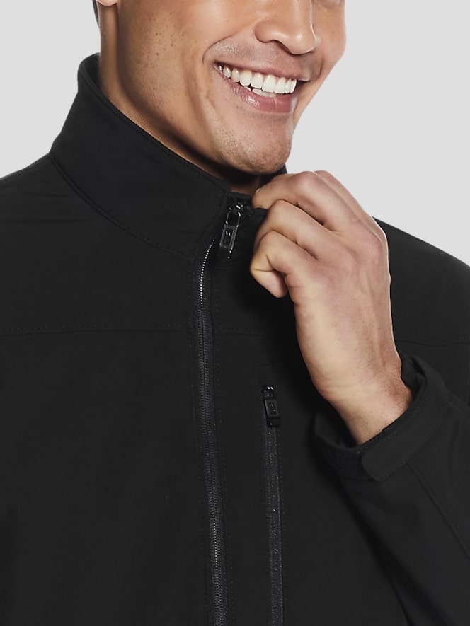 Weatherproof Modern Fit Wind-Resistant Soft Shell Jacket