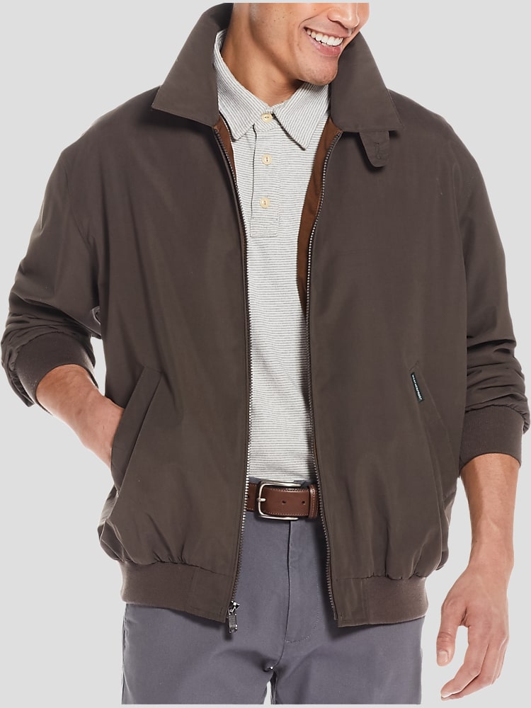 Weatherproof Minimalist Casual Jacket, Oak - Gray | Casual Jackets 