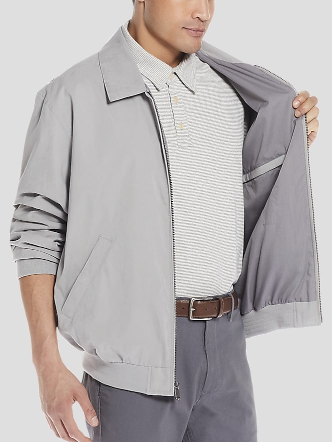 Weatherproof Minimalist Casual Jacket, Fog - Image 3 of 5