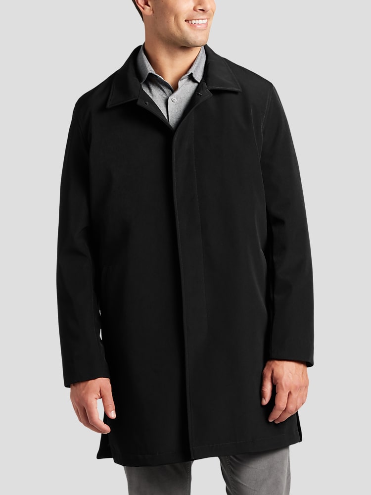 Men's wearhouse raincoats discount