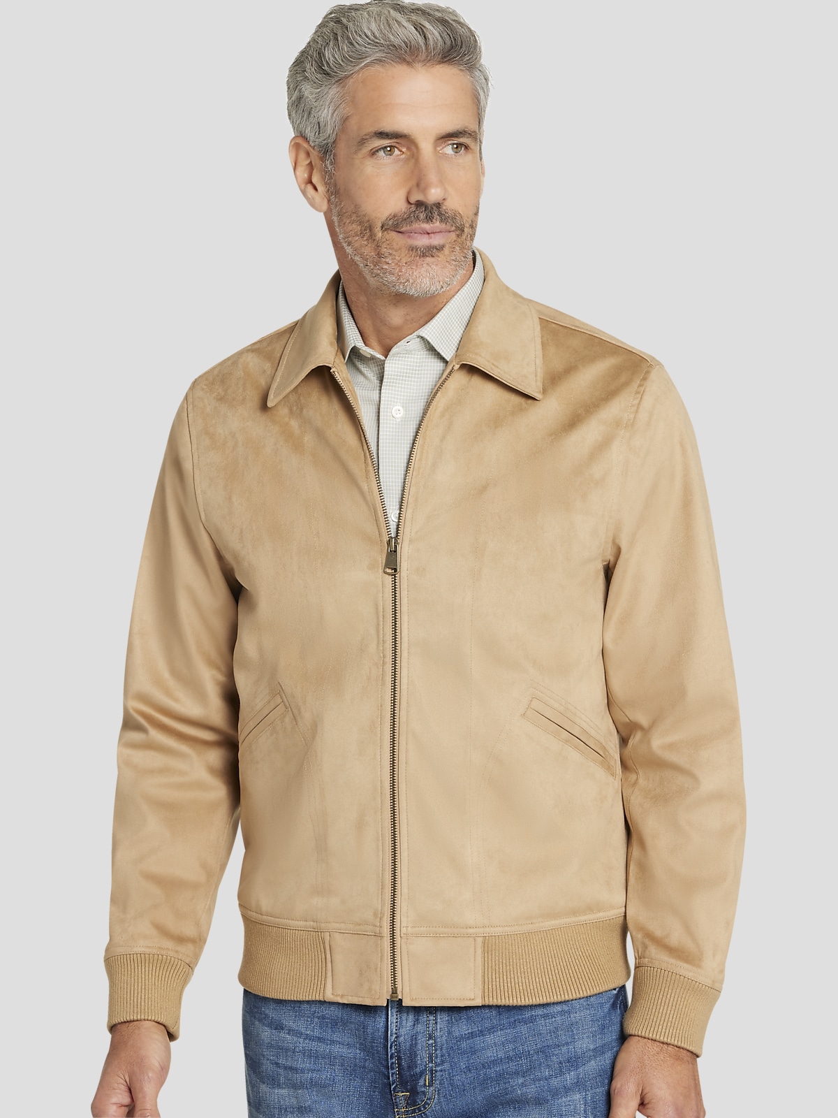 Joseph abboud suede jacket shop