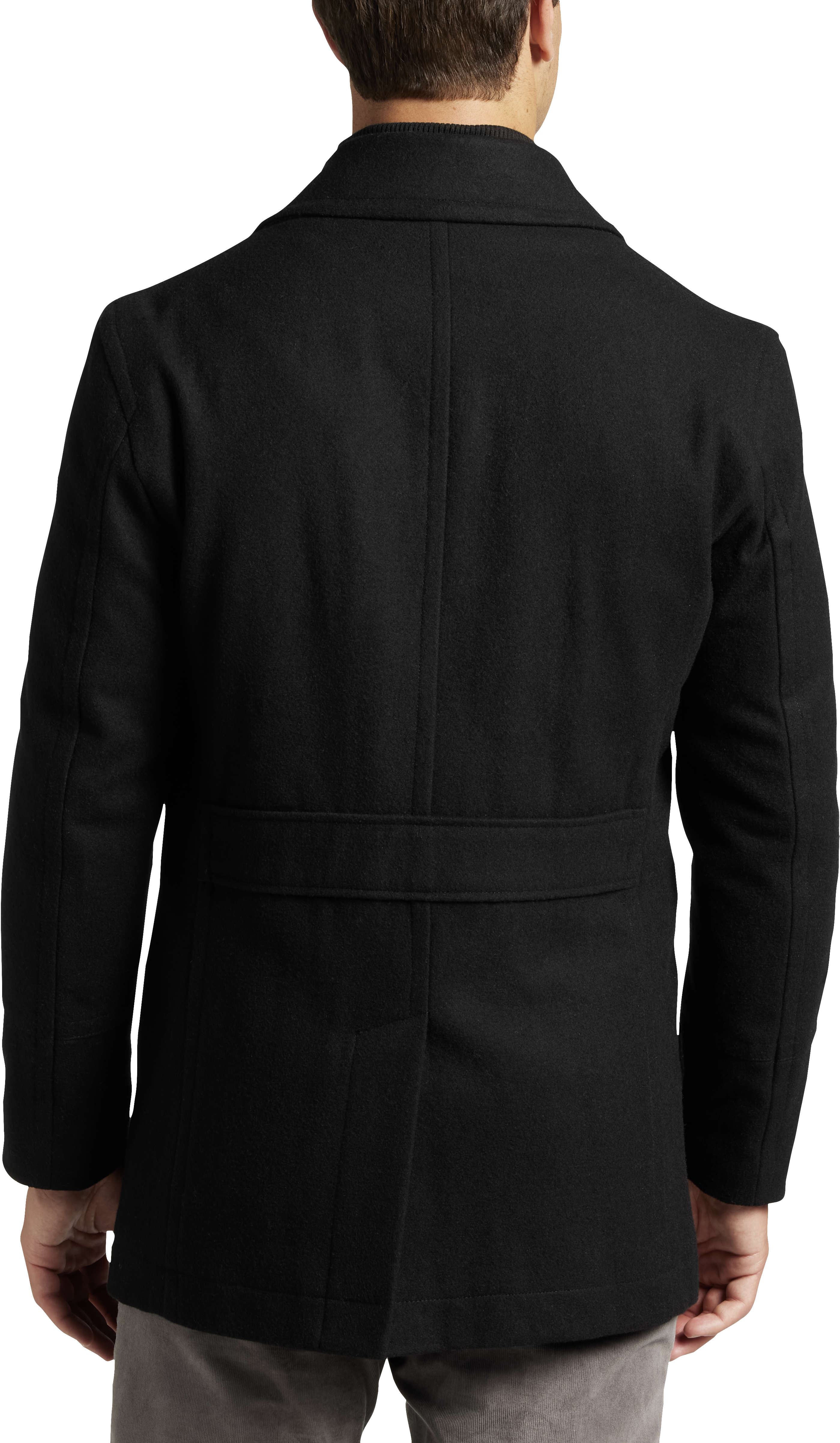 Men's clearance wearhouse peacoats