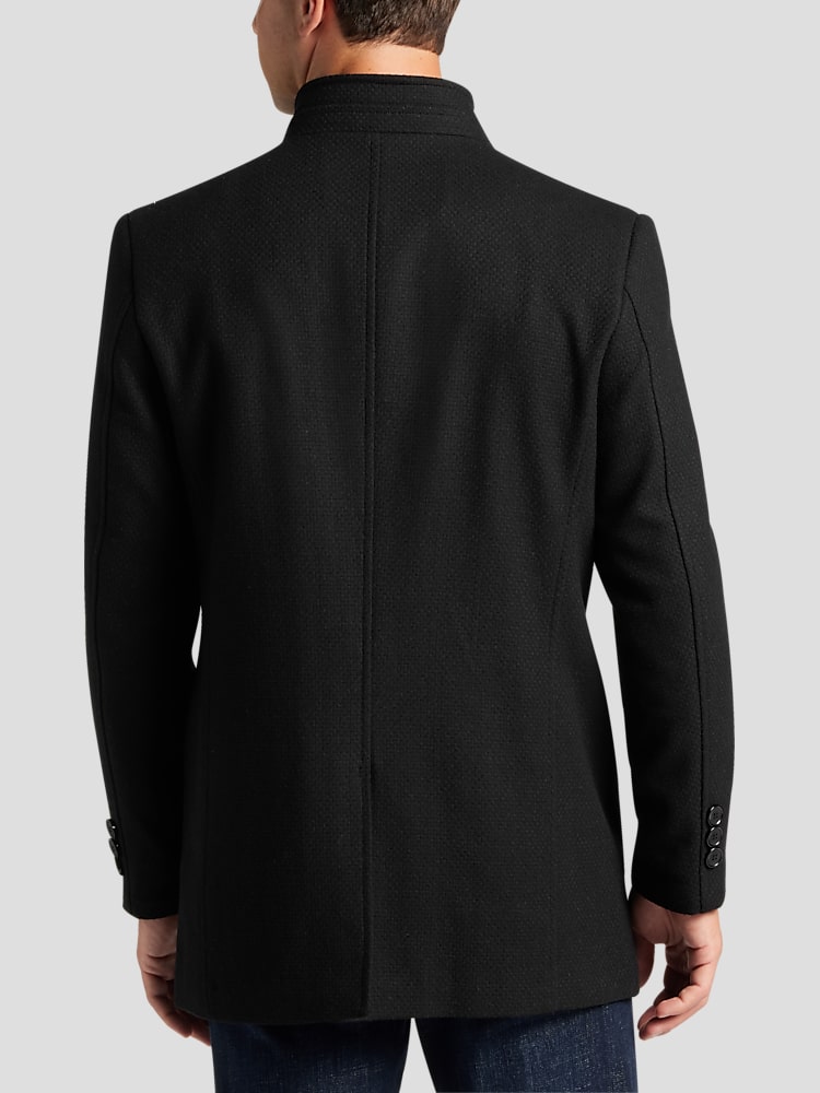 Men's wool car hotsell coat slim fit