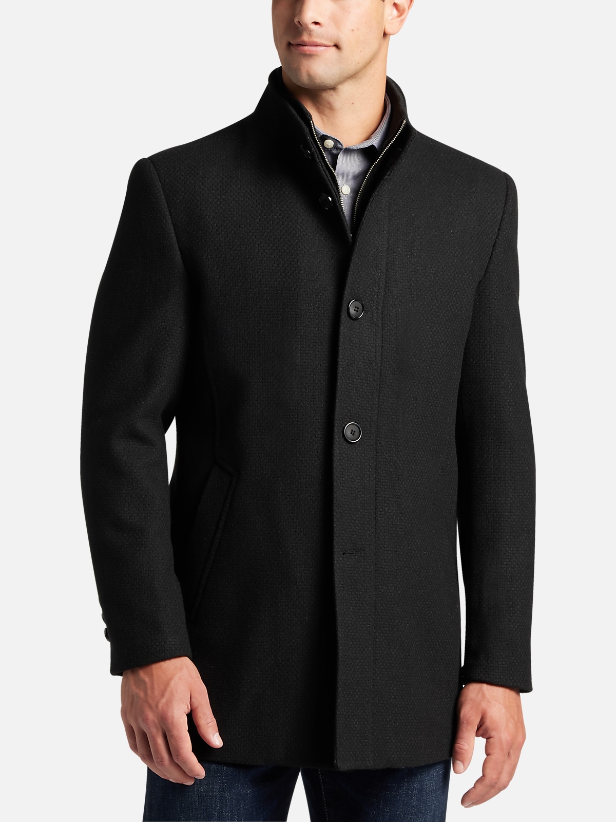 Joseph Abboud Modern Fit Car Coat | All Clearance $39.99| Men's Wearhouse
