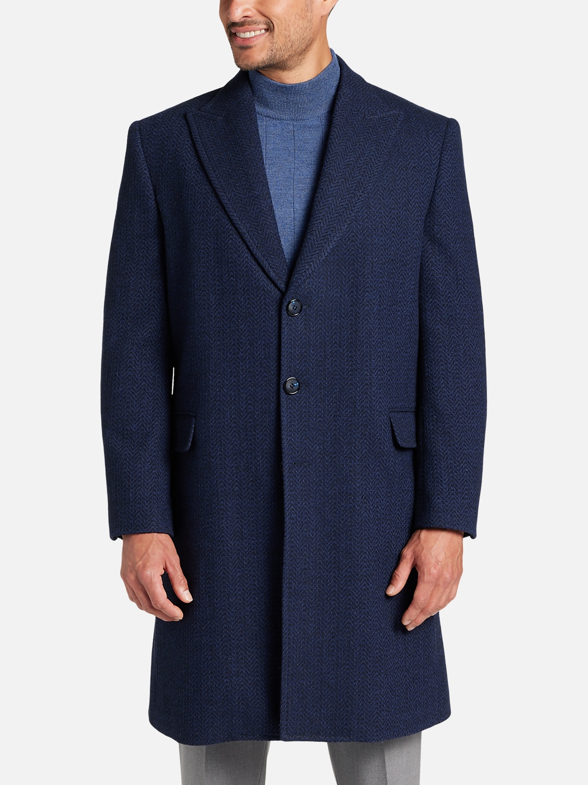 Joseph Abboud Modern Fit Topcoat | All Clearance $39.99| Men's Wearhouse