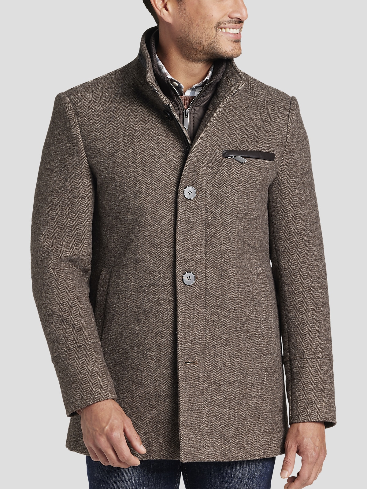 Men's cheap wearhouse overcoat