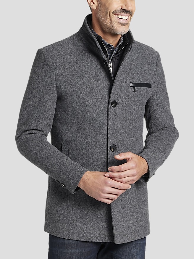 Men's wearhouse top coats cheap