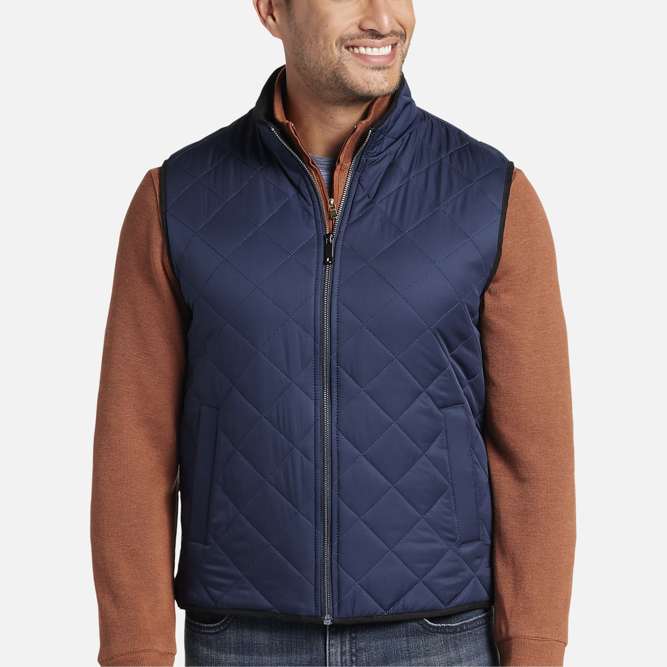 Joseph Abboud Modern Fit Quilted Vest, All Sale
