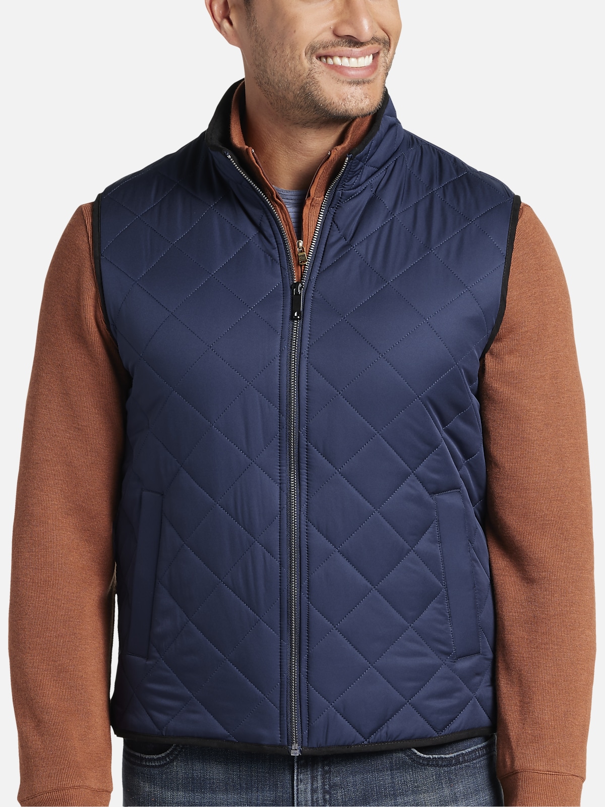 Joseph Abboud Modern Fit Quilted Vest | All Clearance $39.99| Men's ...