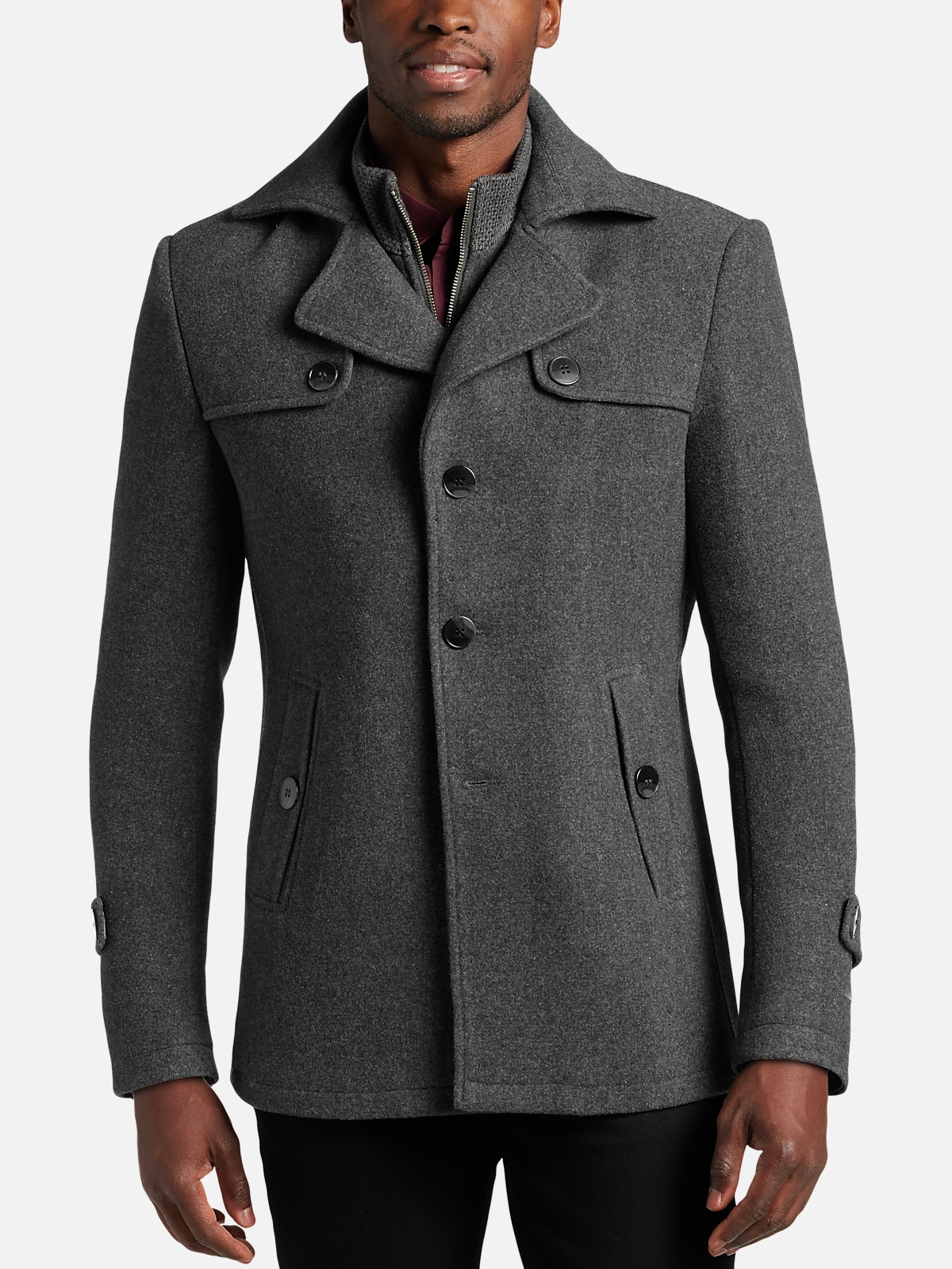 Michael Strahan Modern Fit Jacket with Bib Vest | All Clearance $39.99 ...