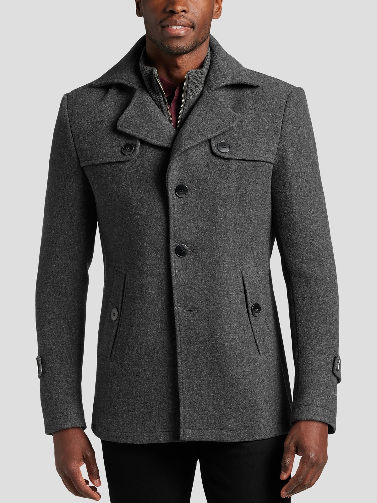 Michael Strahan Modern Fit Jacket with Bib Vest | All Clearance $39.99 ...