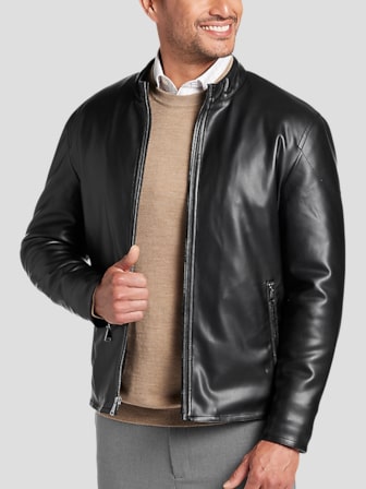 Leather jackets Outerwear Men s Wearhouse