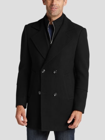 Men's wearhouse peacoat sale