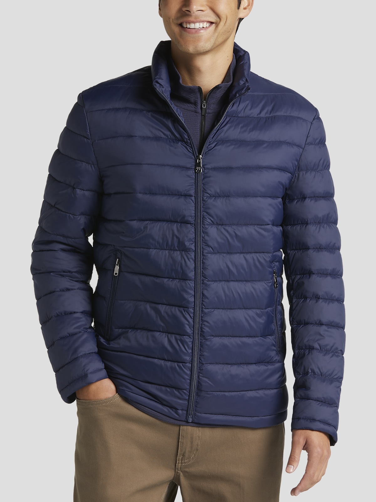 Awearness Kenneth Cole Modern Fit Puffer Jacket | All Sale| Men's Wearhouse