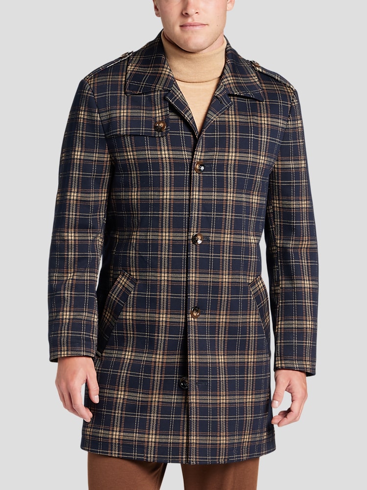 Stacy adams store trench coat