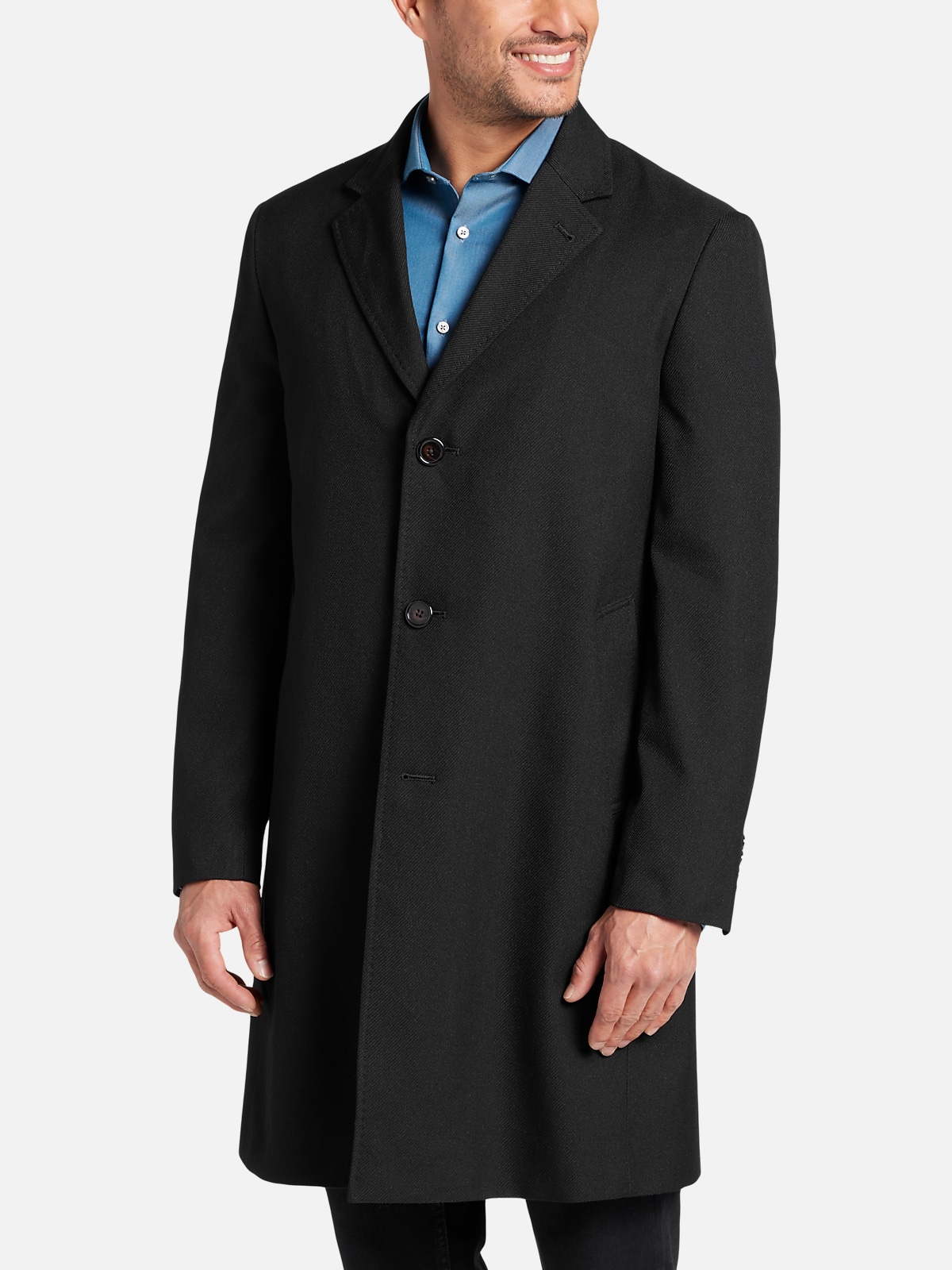 Michael Kors Classic Fit Topcoat | Clearance Outerwear| Men's Wearhouse