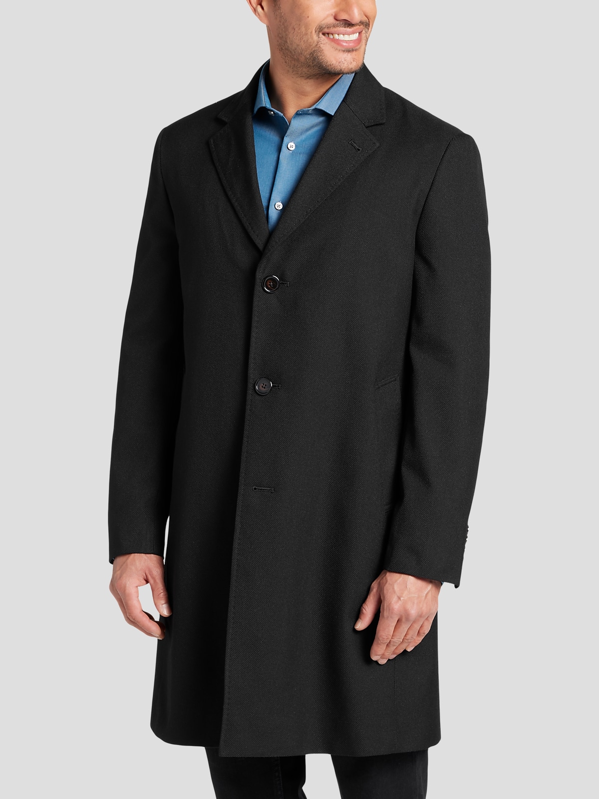 Michael Kors Classic Fit Topcoat | All Sale| Men's Wearhouse