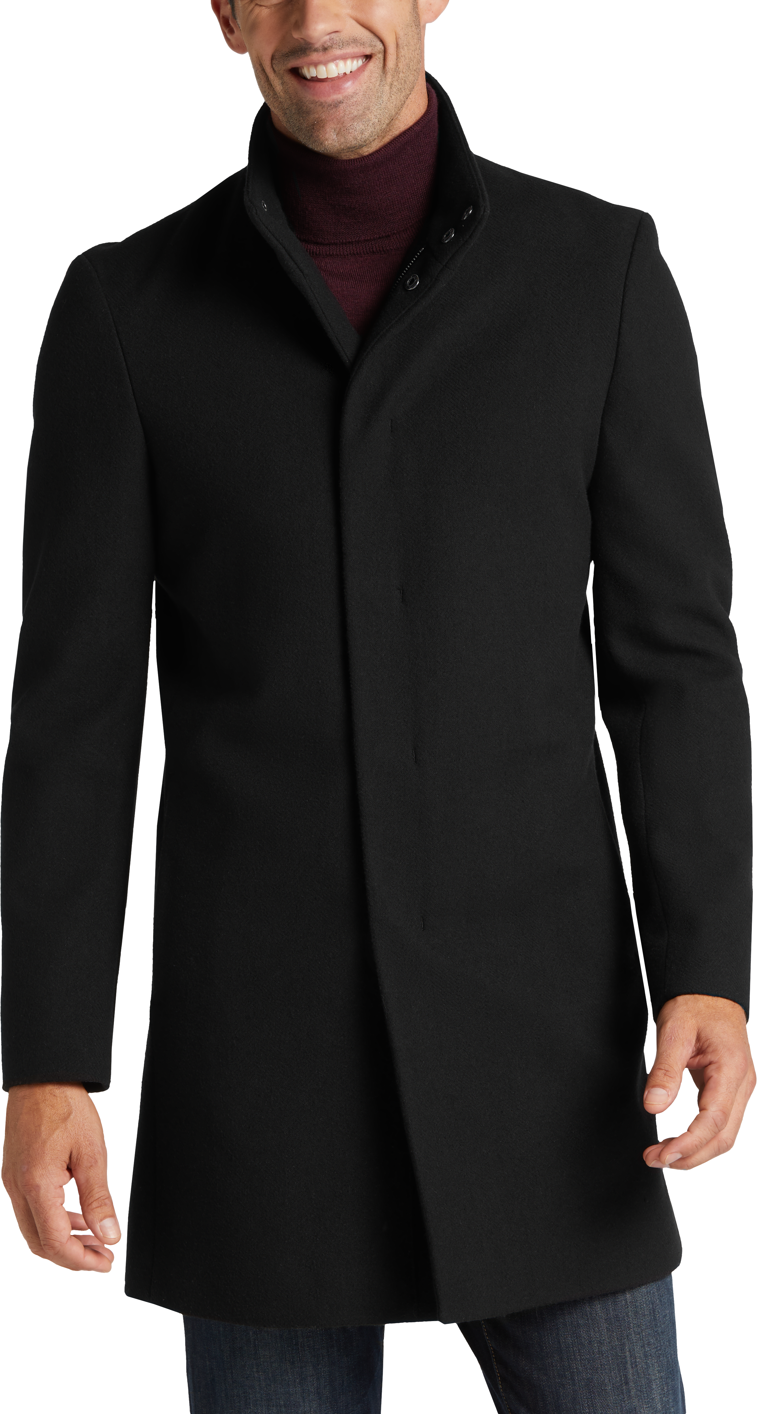 Calvin Klein Modern Fit Topcoat, All Sale