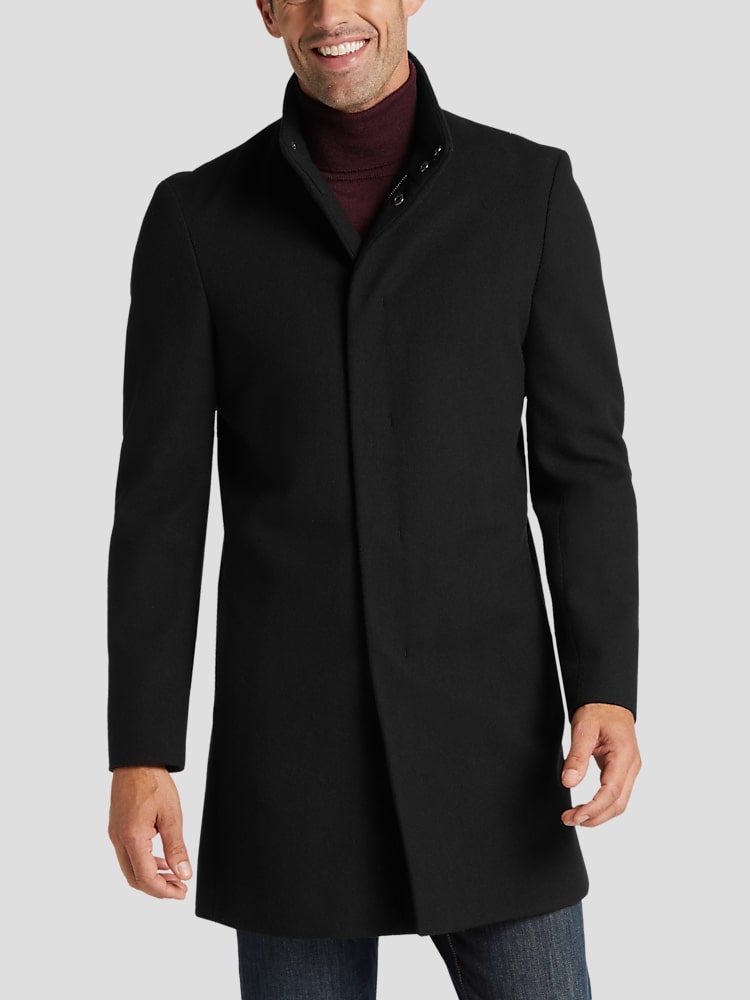 Calvin Klein Modern Fit Topcoat Topcoats Men s Wearhouse