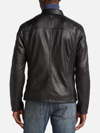 Mauritius Modern Fit Genuine Leather Bomber Jacket | All Sale| Men's ...
