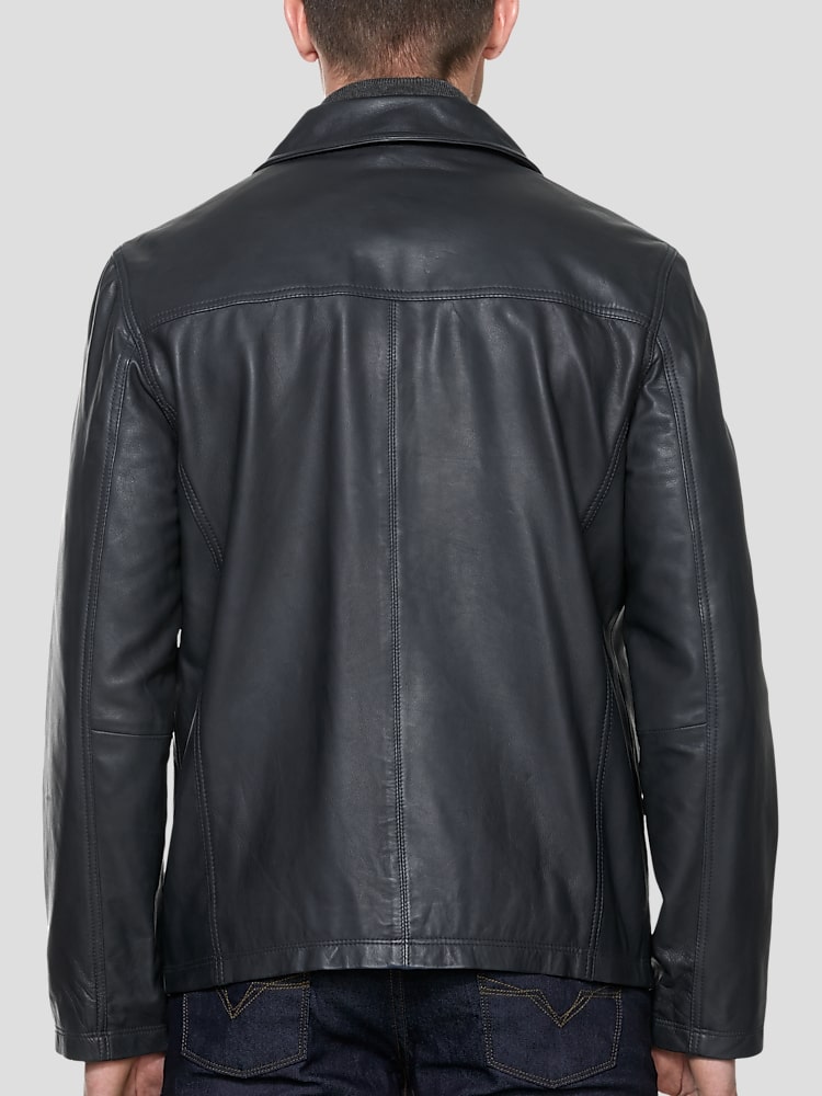 Sly Co Leather Bomber Jacket All Sale Men s Wearhouse