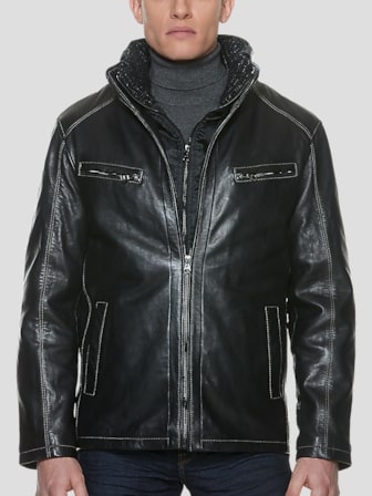Leather Outerwear Men s Wearhouse