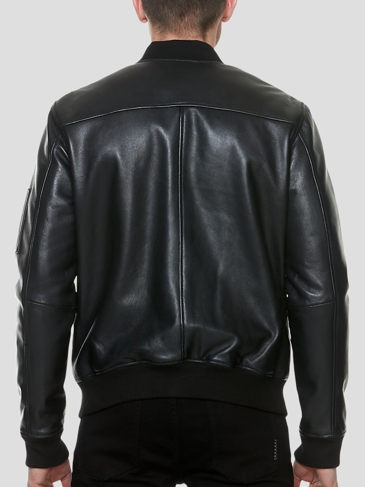 Sly & co leather jacket cheap