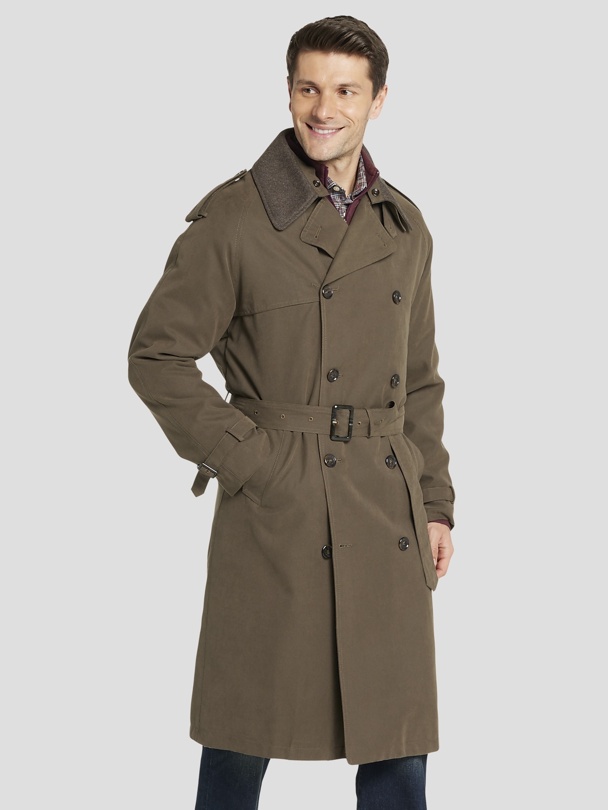 London Fog Classic Trench Coat All Sale Men s Wearhouse