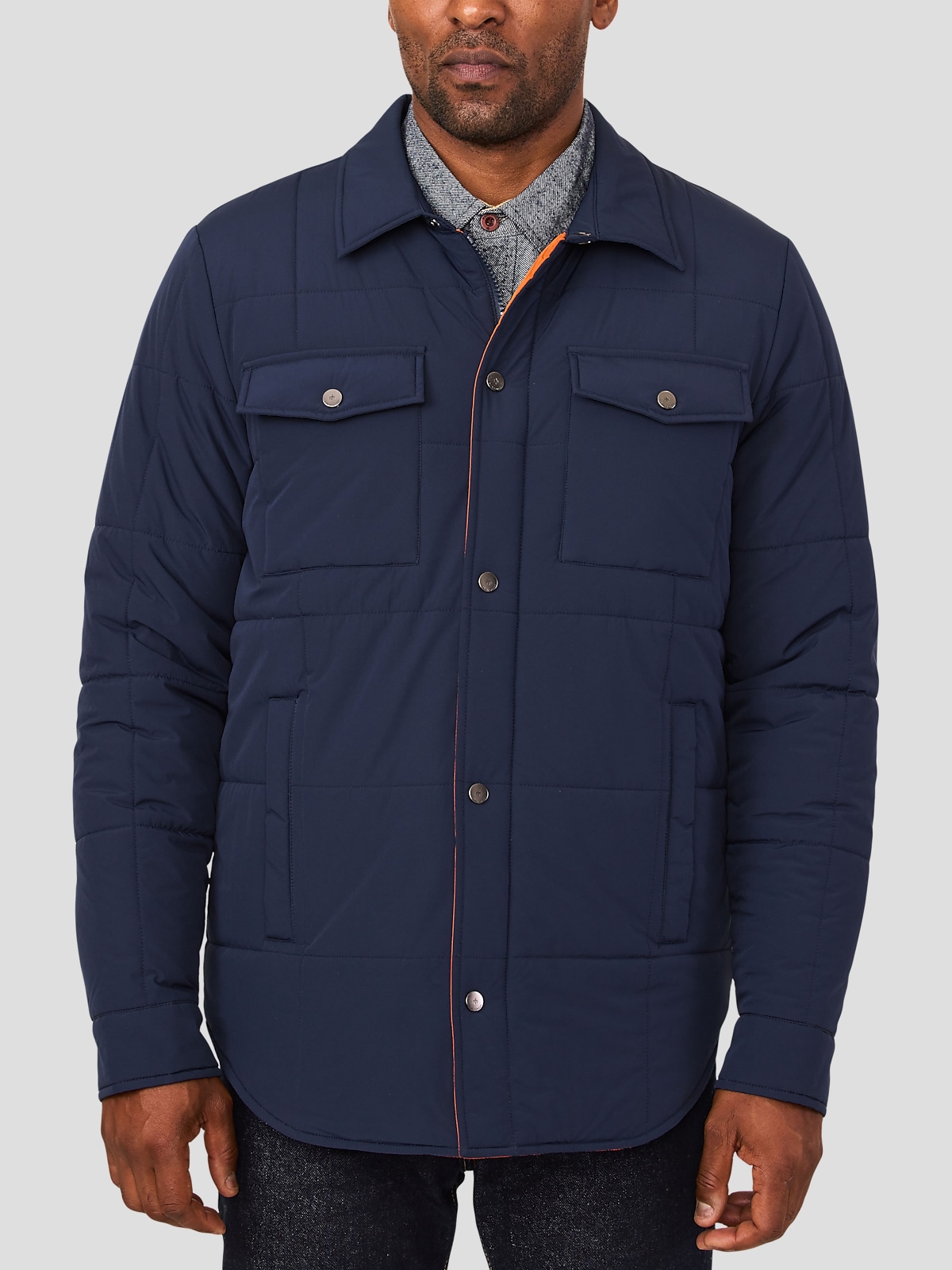 Rainforest Modern Fit Stretch Thermoluxe Jacket Casual Jackets Men s Wearhouse