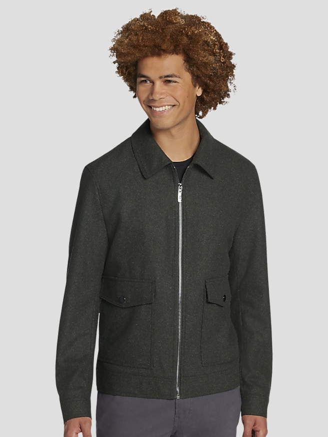 Mens Classic Fit Sport Jacket Olive main image 0