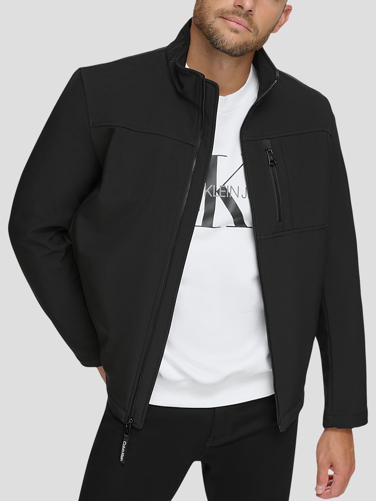 Calvin klein modern fit deals jacket