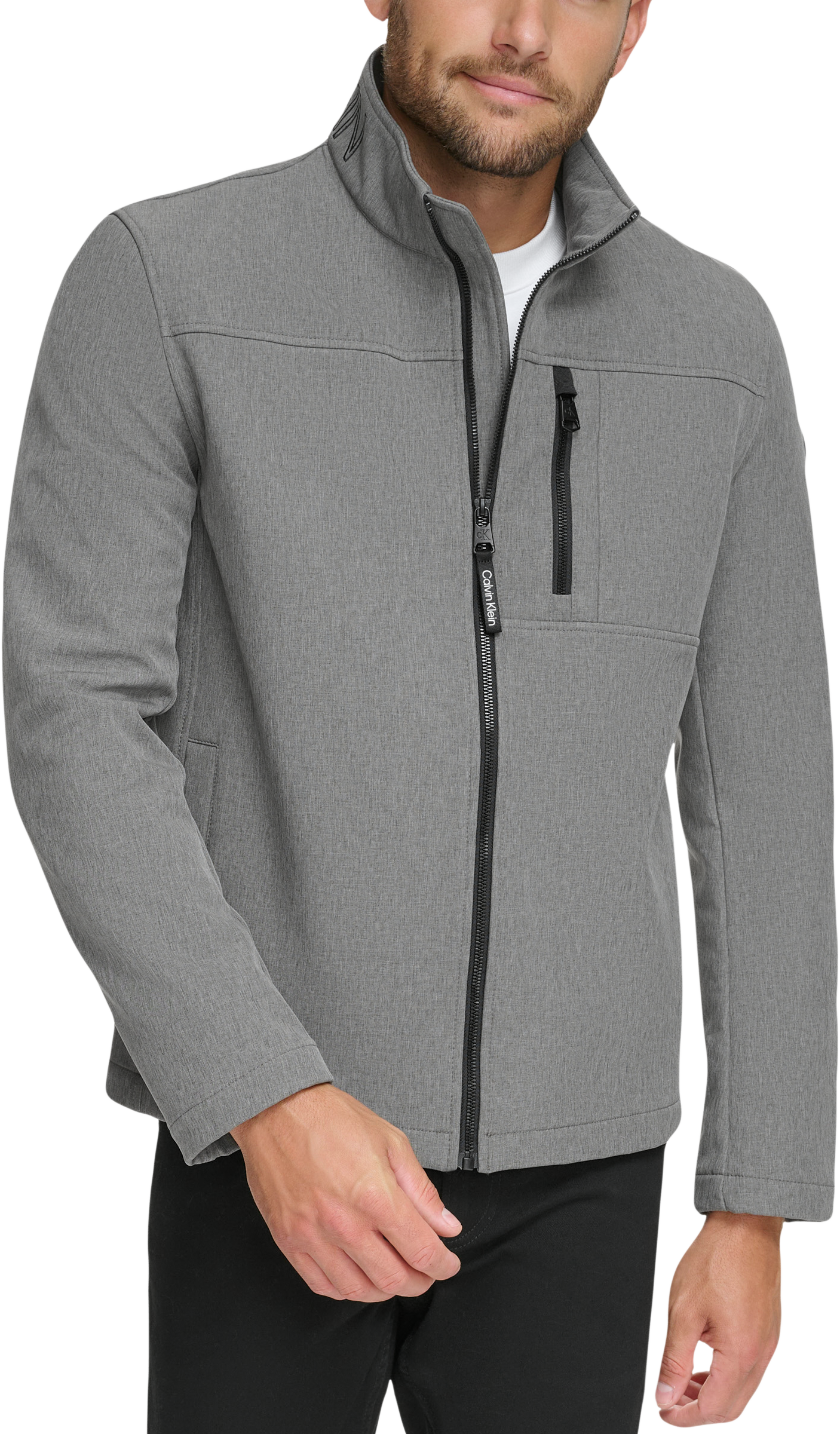 SwissTech Men's Softshell Jacket Up To Size 5Xl