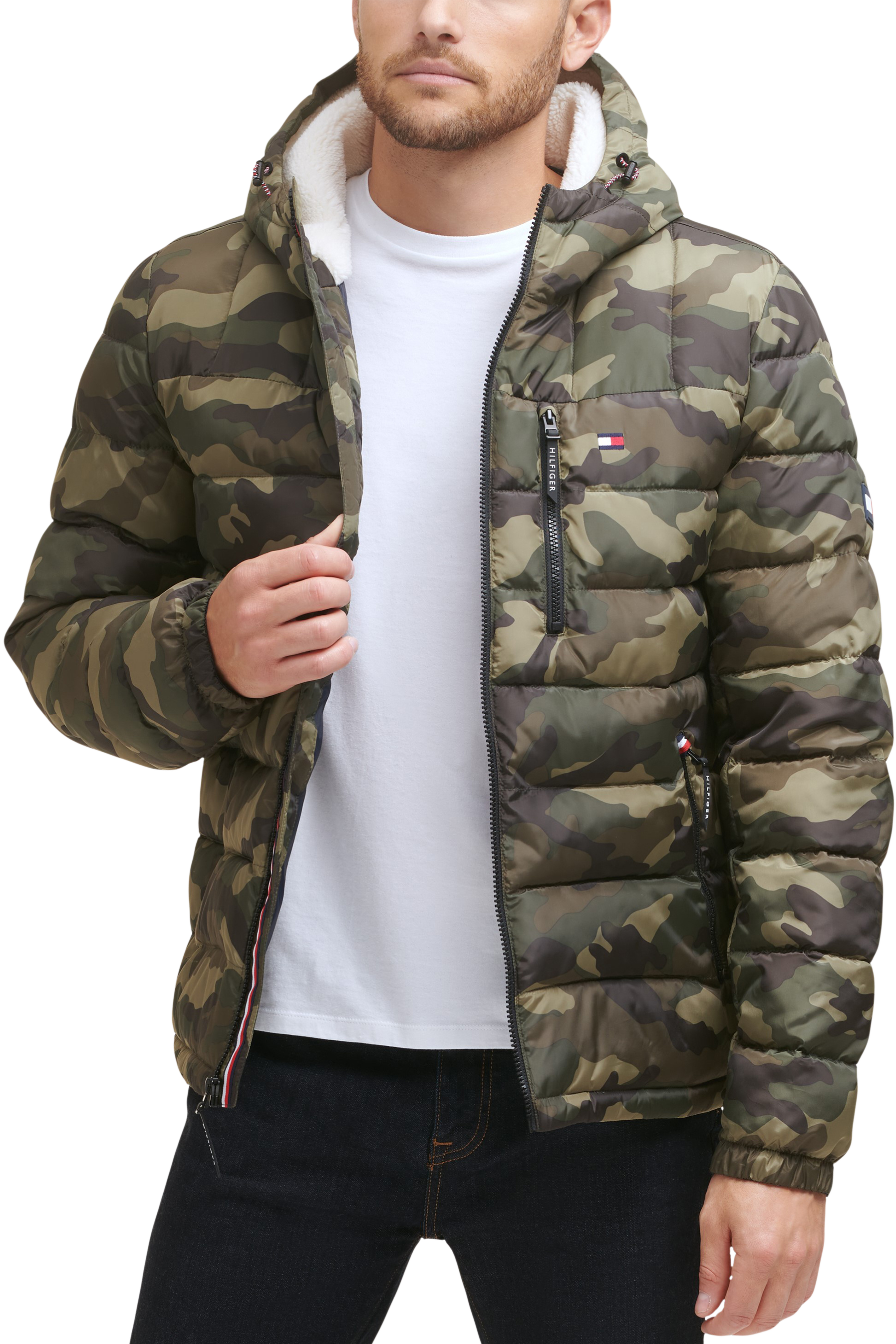 Tommy sales camo jacket