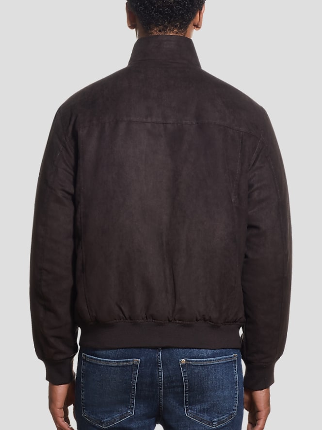 Weatherproof Faux Suede Bomber Jacket