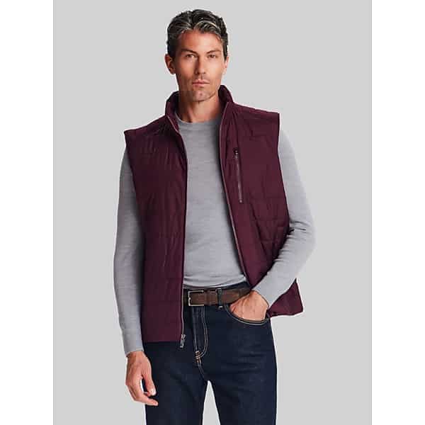 Weatherproof Men's Cire Puffer Vest Purple Wine/Purple - Size: Large