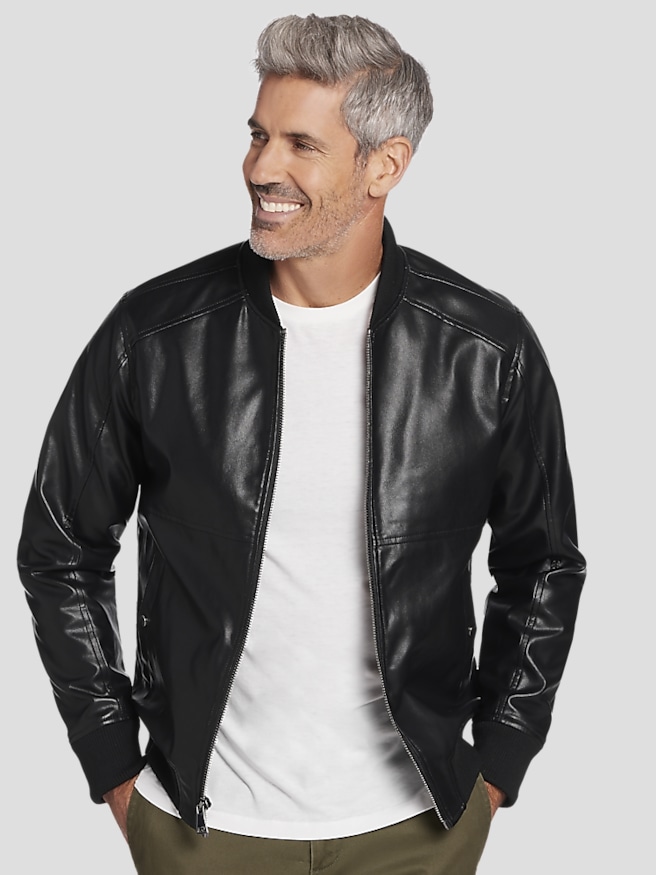Mens warehouse leather jackets online